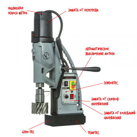 Магнитно-сверлильный станок Euroboor ECO.100S+/TD арт. Euroboor ECO.100S+ TD