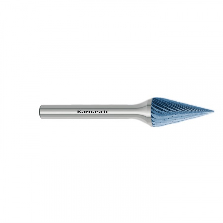 Борфреза Karnasch конус, покрытие BlueTec, насечка HP-1 арт. 11-5097