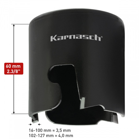 Твердосплавная коронка Karnasch ALLROUND 60 ECO арт. 20-1150