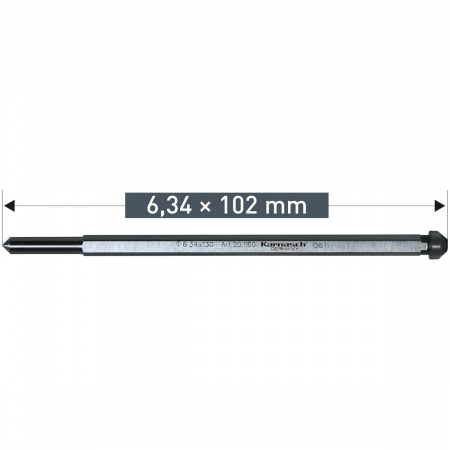 Выталкивающий штифт Karnasch 6,34 × 102 мм