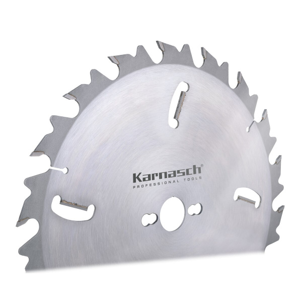 Пильные диски Karnasch для распиловки/грубого раскроя с очистным зубом арт. 11.1232