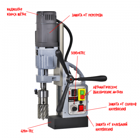 Магнитно-сверлильный станок Euroboor ECO.50+/T арт. Euroboor ECO.50+ T