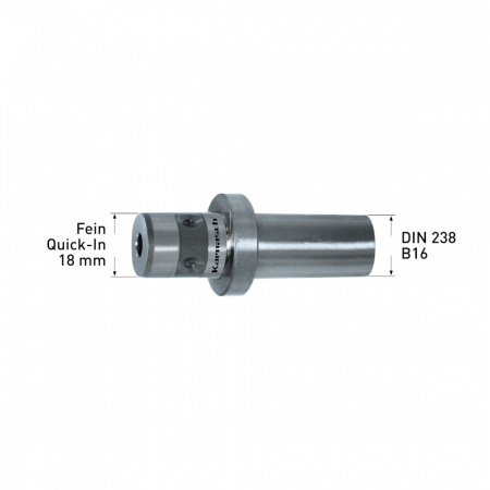 Переходник Karnasch Fein Quick-in 18/B16, Ø 18 мм