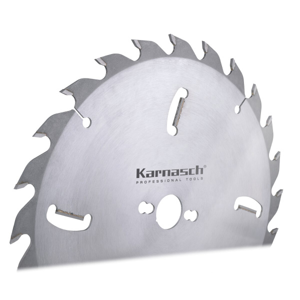 Пильные диски Karnasch для распиловки/грубого раскроя с очистным зубом арт. 11.1235