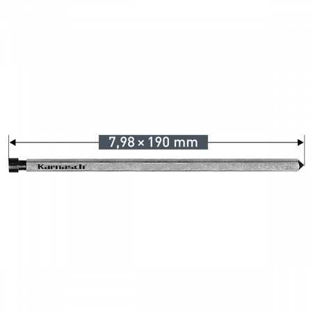 Выталкивающий штифт Karnasch 7,98 × 190 мм