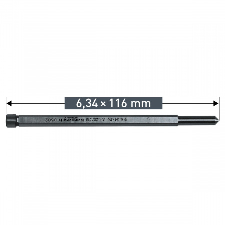 Выталкивающий штифт Karnasch 6,34 × 116 мм