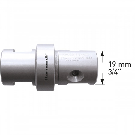 Хвостовик Karnasch Nitto+Weldon 19 для коронок Ø14-120 мм