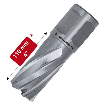 Корончатое сверло Karnasch Silver Line Rail HSS-XE, длина 30, хвостовик Weldon арт. 20-1460