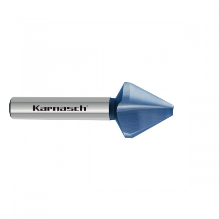 Зенкер Karnasch 60°, хвостовик-шестигранник, покрытие BlueTec арт. 40.3030