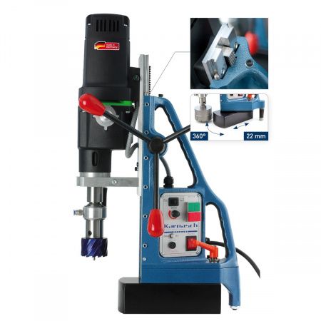 Магнитный сверлильный станок Karnasch KATSV 100 BLUE-MAG арт. 20.8030-010