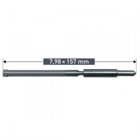 Выталкивающий штифт Karnasch из двух частей 7,98 × 157 мм