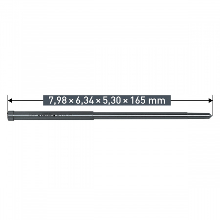 Выталкивающий штифт Karnasch 7,98 × 6,34 × 5,30 × 165 мм